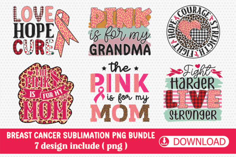 breast-cancer-sublimation-png-bundle