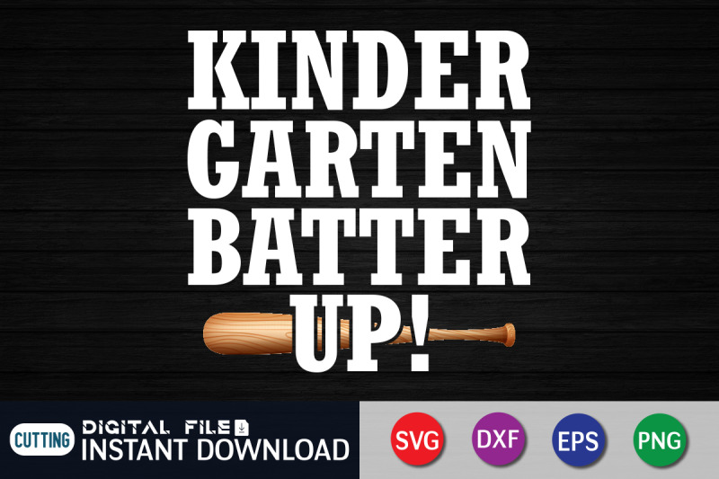 kinder-garten-batter-up-svg