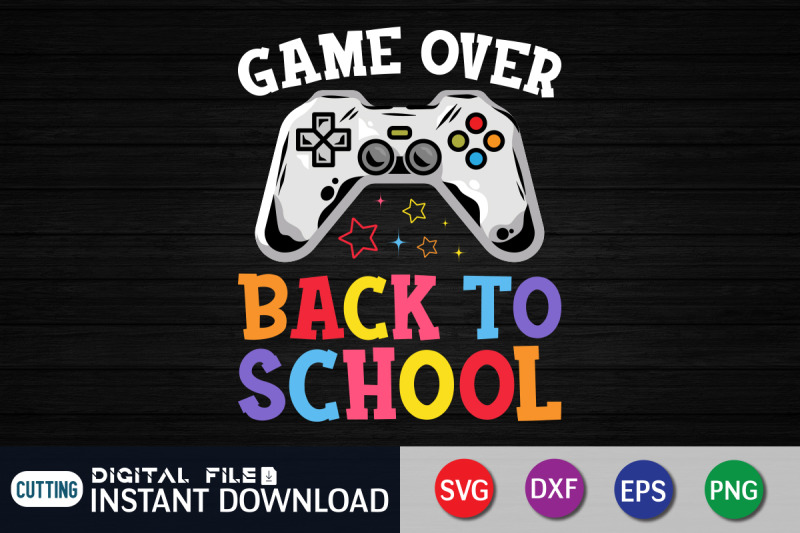 game-over-back-to-school-svg