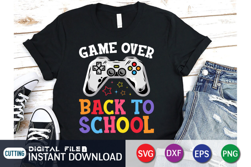 game-over-back-to-school-svg