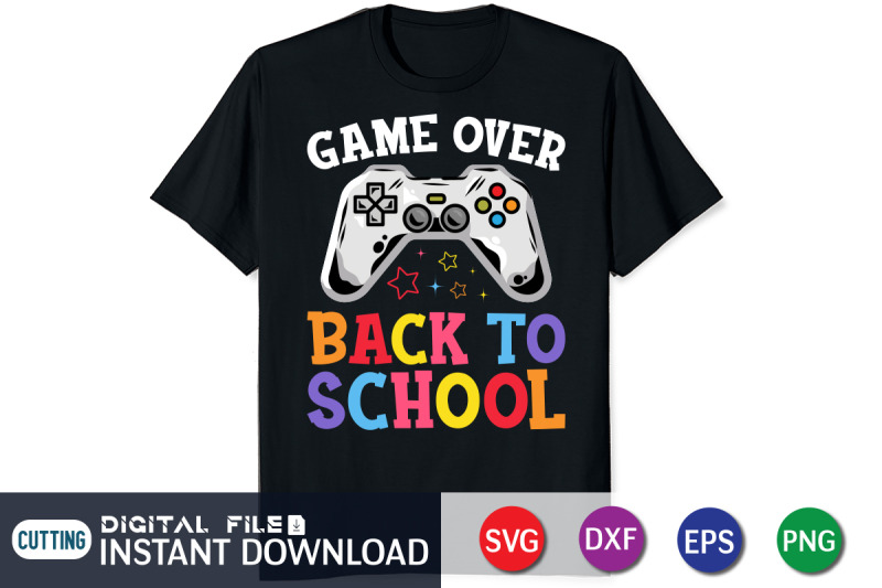 game-over-back-to-school-svg