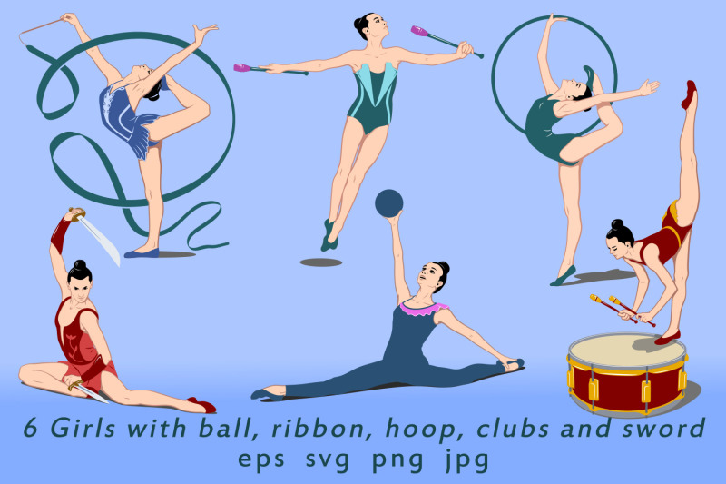 rhythmic-gymnastics-cliparts