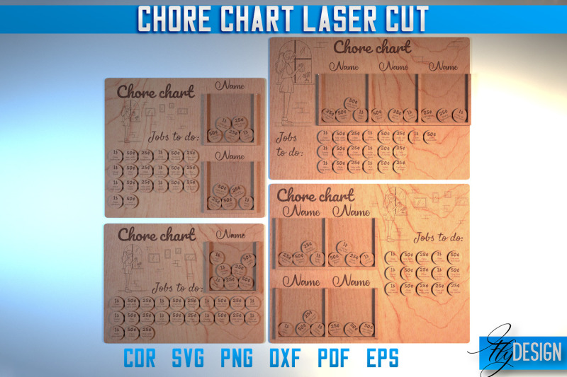 chore-chart-laser-cut-svg-chore-chart-svg-design-cnc-files