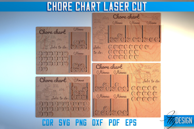 chore-chart-laser-cut-svg-chore-chart-svg-design-cnc-files