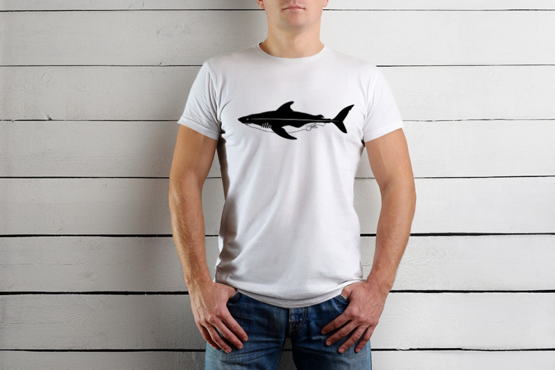 fish-silhouettes-set-svg-sharks-and-pike-head