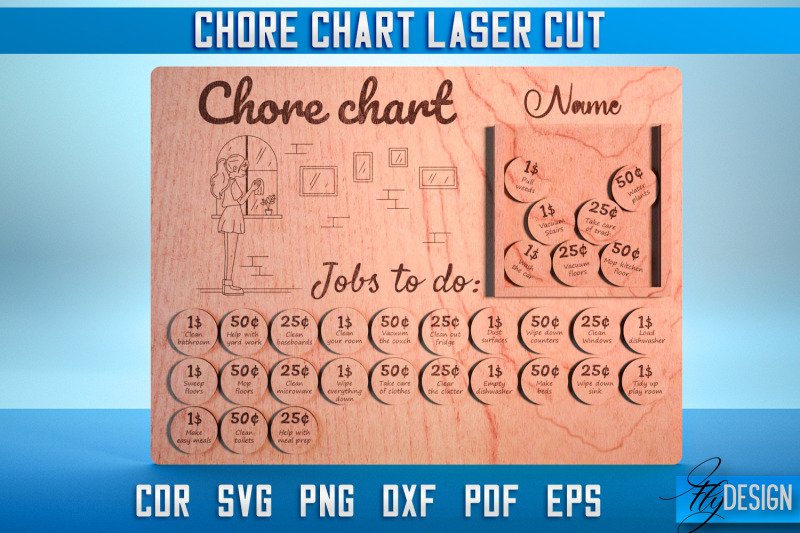 chore-chart-laser-cut-svg-chore-chart-svg-design-cnc-files