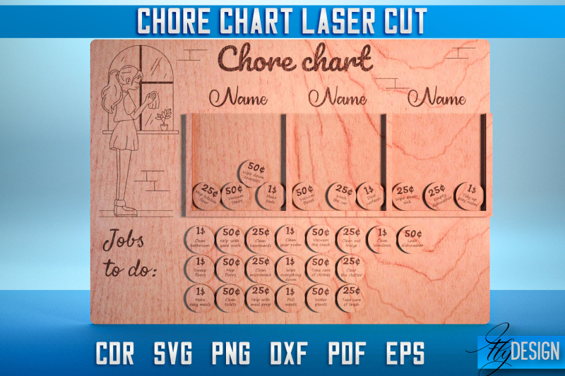 chore-chart-laser-cut-svg-chore-chart-svg-design-cnc-files