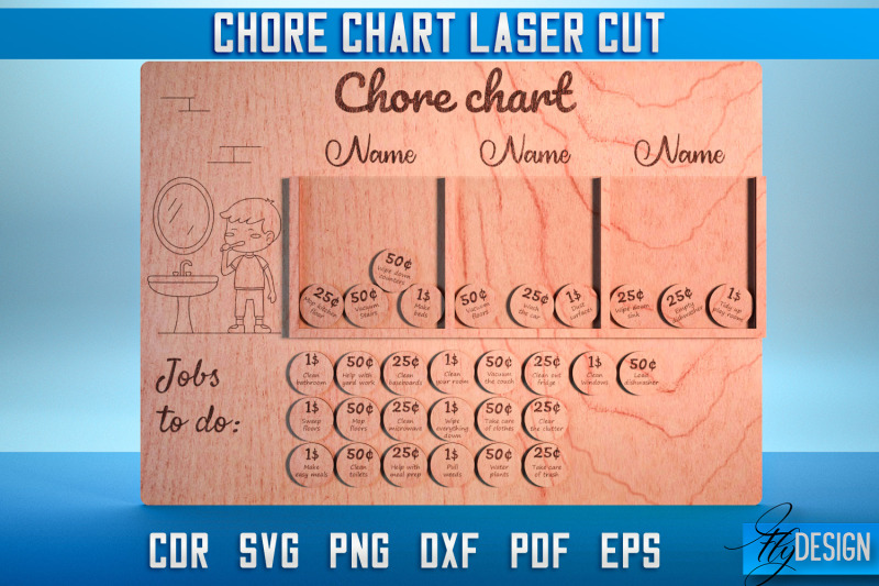 chore-chart-laser-cut-svg-chore-chart-svg-design-cnc-files