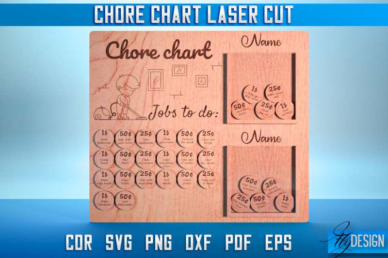 chore-chart-laser-cut-svg-chore-chart-svg-design-cnc-files