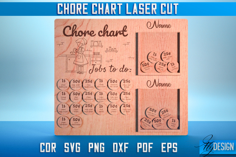 chore-chart-laser-cut-svg-chore-chart-svg-design-cnc-files