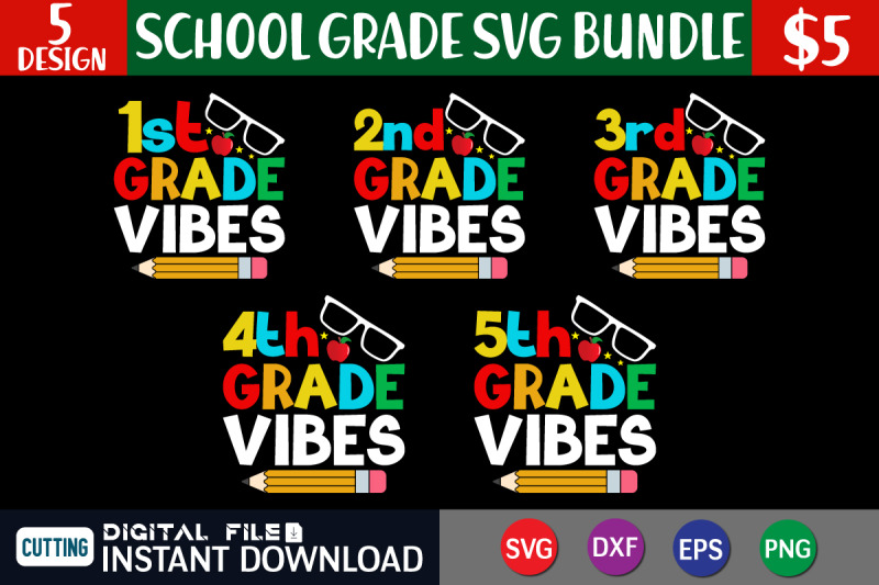 school-grade-svg-bundle