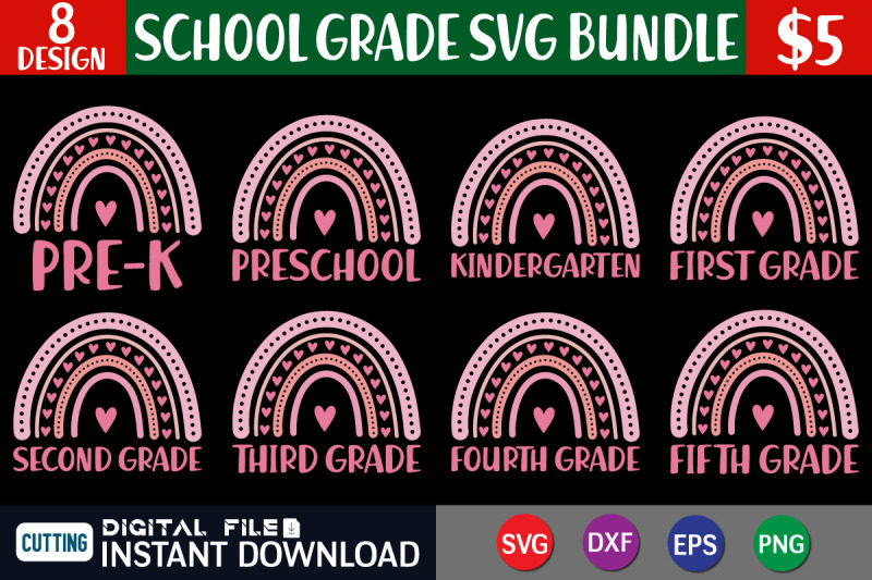 school-grade-svg-bundle