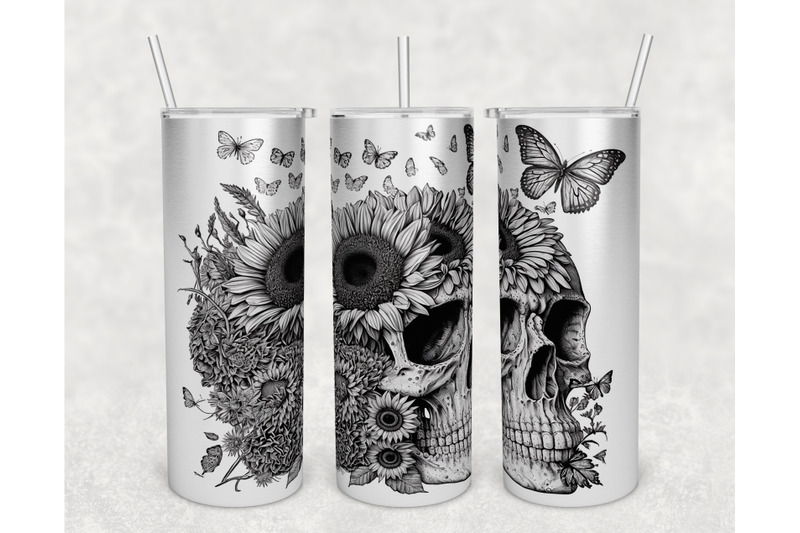 skull-and-flowers-tumbler-wraps-bundle-20-oz-skinny-tumbler-skull-png