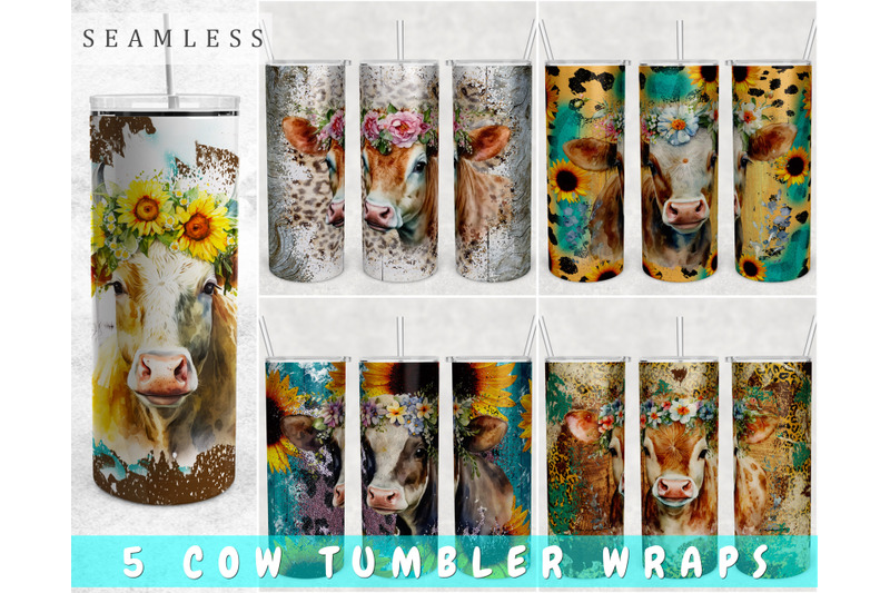 cow-tumbler-wraps-bundle-20-oz-skinny-tumbler-cow-sublimation-designs