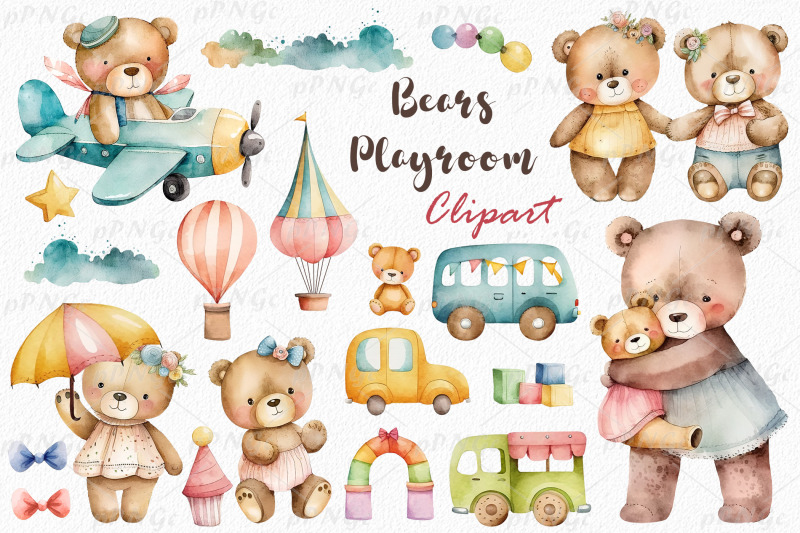 teddy-bears-and-toys-clipart