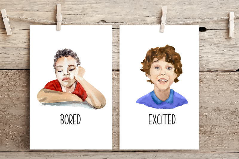 kids-emotions-watercolor-set