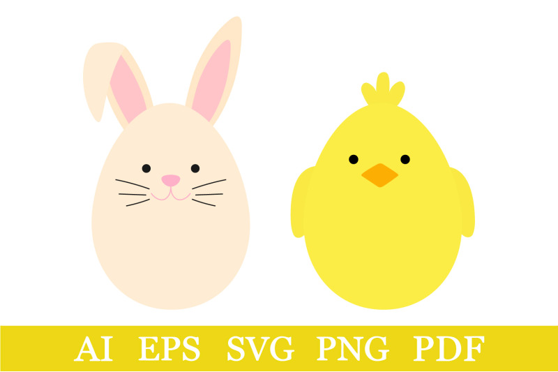 easter-bunny-svg-cute-chicken-svg-easter-sublimation