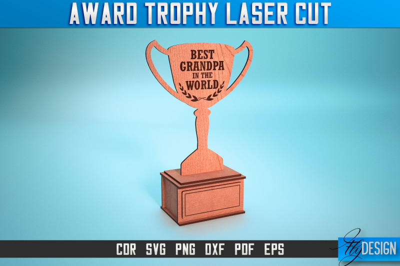 award-trophy-laser-cut-svg-award-trophy-svg-design-cnc-files