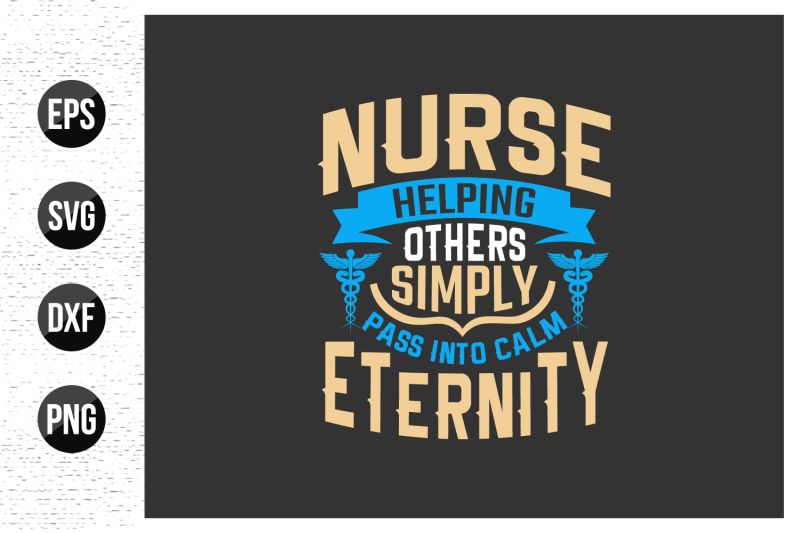 nurse-typographic-slogan-design-vector