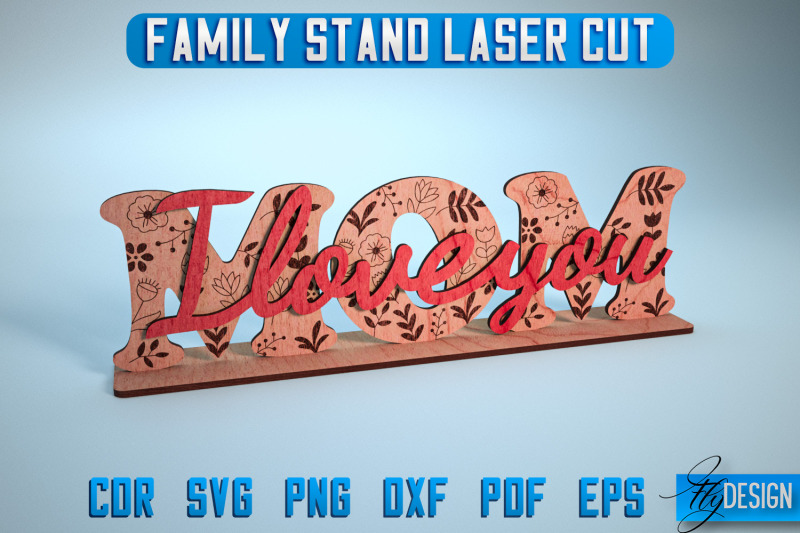 family-stand-laser-cut-svg-family-stand-svg-design-cnc-files