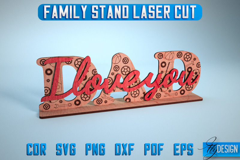 family-stand-laser-cut-svg-family-stand-svg-design-cnc-files