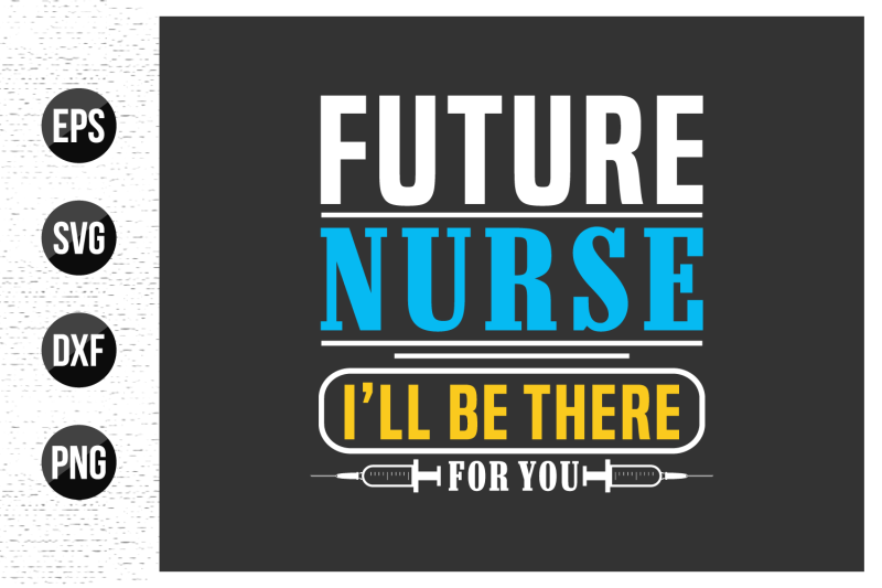 nurse-typographic-slogan-design-vector