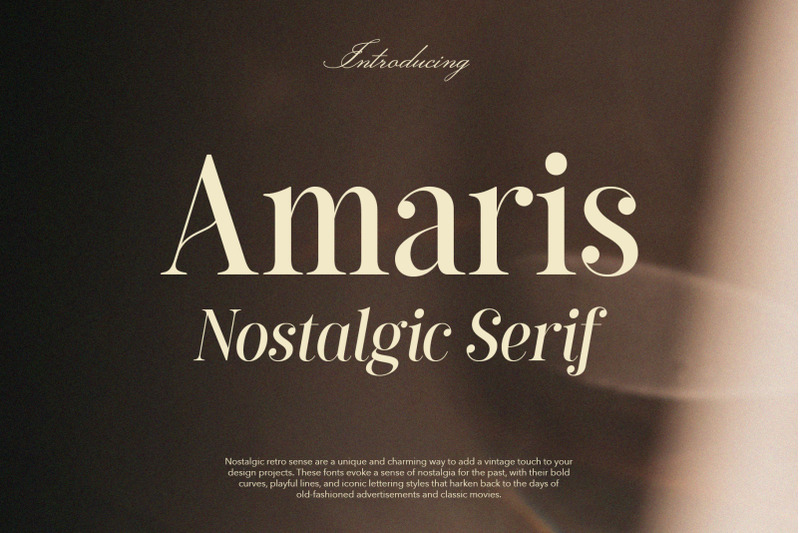 amaris-nostalgic-serif