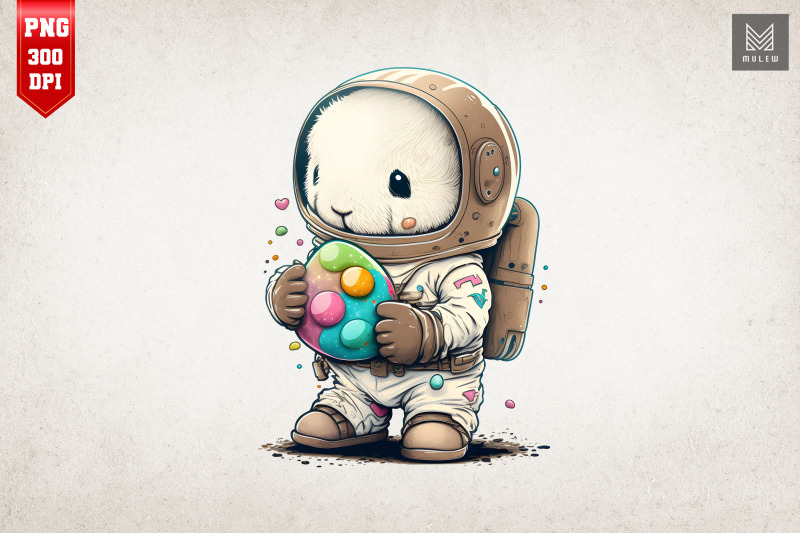 cute-astronaut-rabbit-easter-3