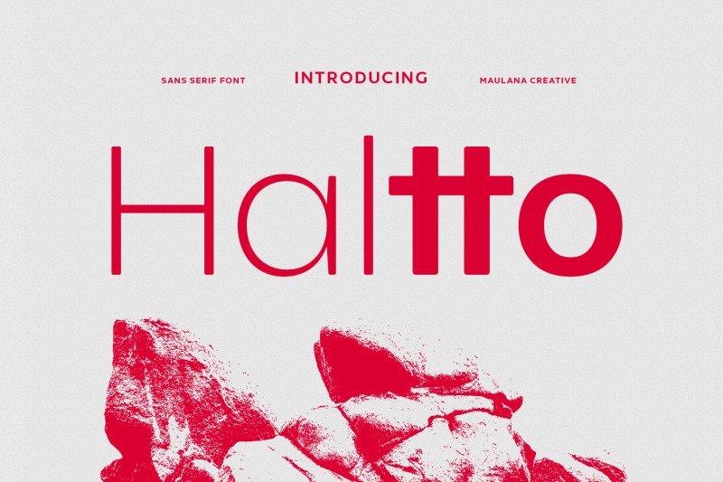 haltto-sans-serif-font