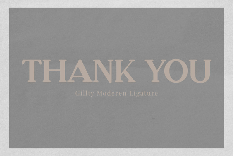 gilty-modern-serif-typeface