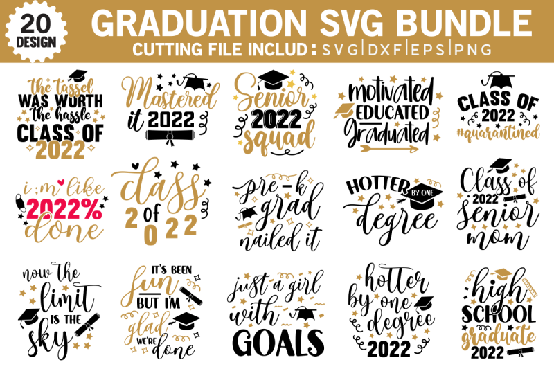 graduation-svg-bundle