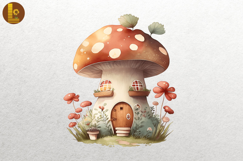 watercolor-mushroom-house-14