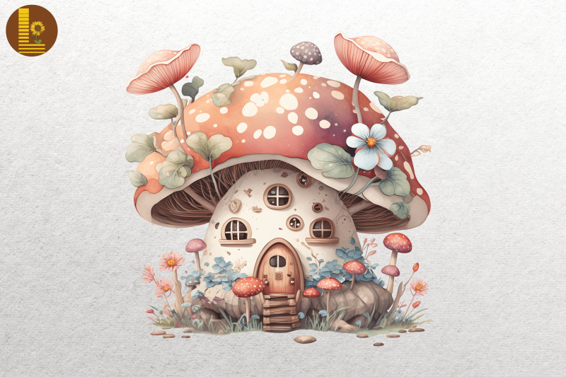 watercolor-mushroom-house-16