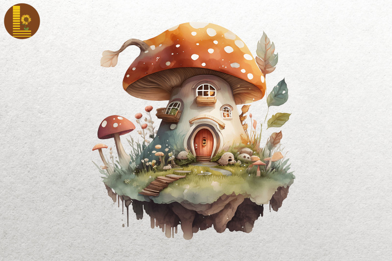 watercolor-mushroom-house-18