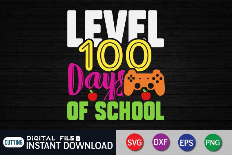 level-100-days-of-school-svg