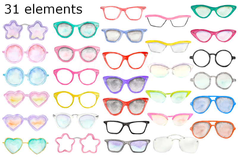 watercolor-sunglasses-clipart-glasses