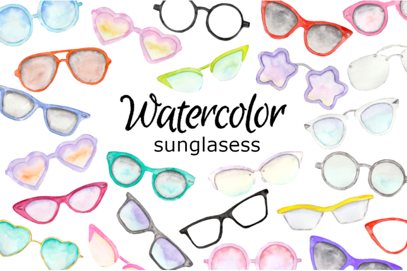 watercolor-sunglasses-clipart-glasses