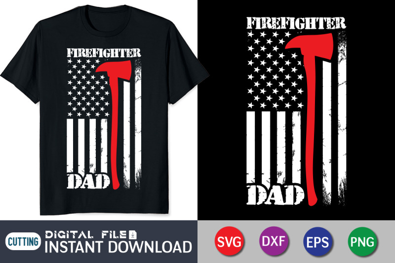 firefighter-dad-american-flag-svg