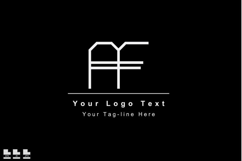 initial-af-fa-a-f-initial-based-letter-icon-logo