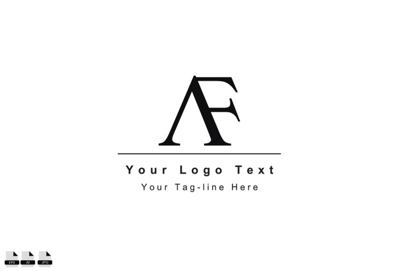 fa-letter-logo-unique-attractive-creative-modern