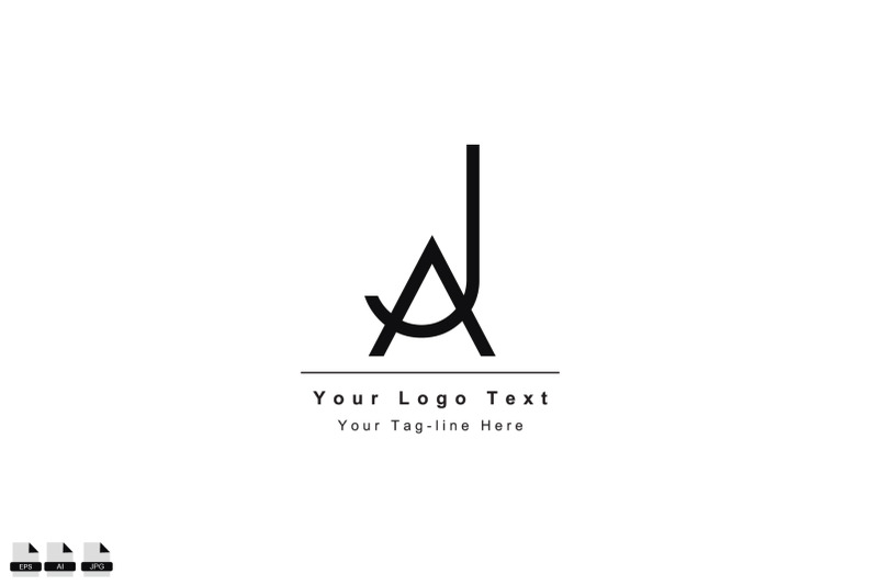 aj-ja-design-icon-template