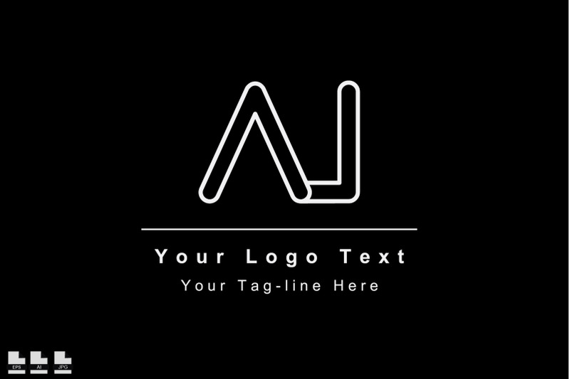 aj-or-ja-letter-logo-unique-attractive-creative-modern-initial-aj-ja