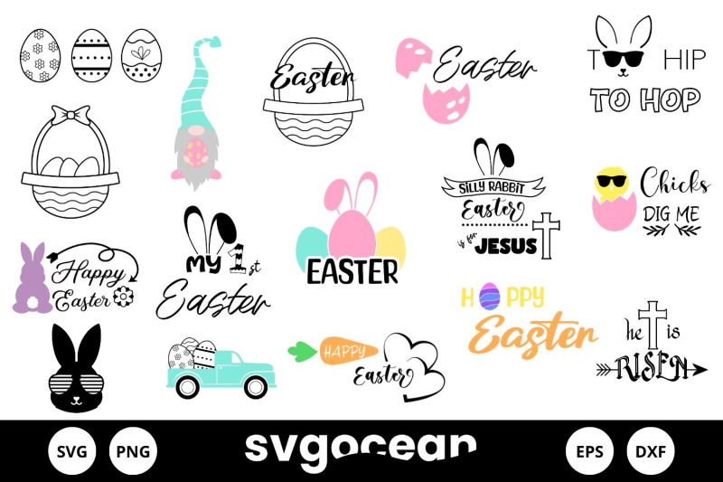 easter-svg-bundle-clipart-silhouette-cut-files