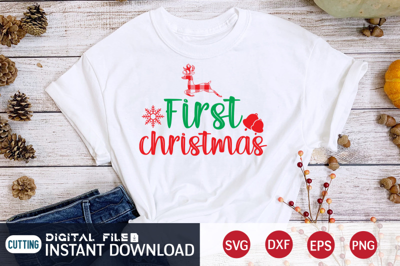 first-christmas-svg