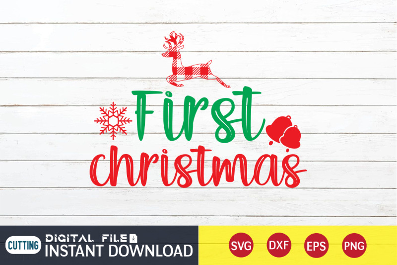 first-christmas-svg