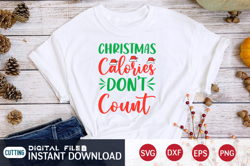 christmas-calories-don-039-t-count-svg