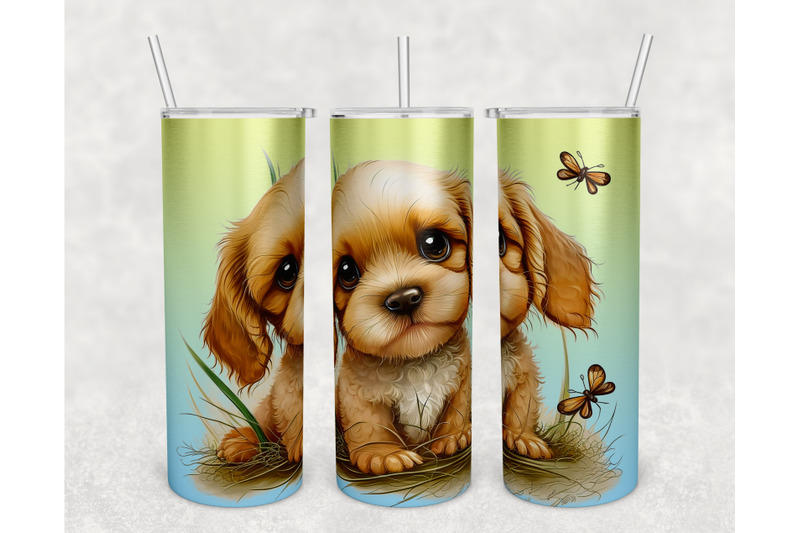 cute-puppy-tumbler-wraps-bundle-20-oz-skinny-tumbler-puppy-png