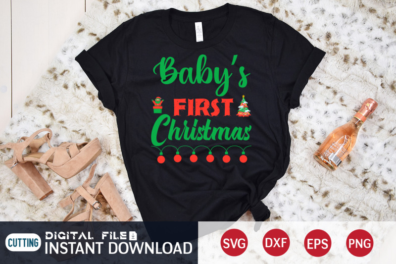 baby-039-s-first-christmas-svg