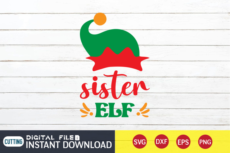 funny-christmas-sister-elf-svg