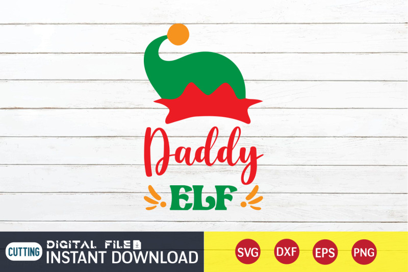 funny-christmas-daddy-elf-svg